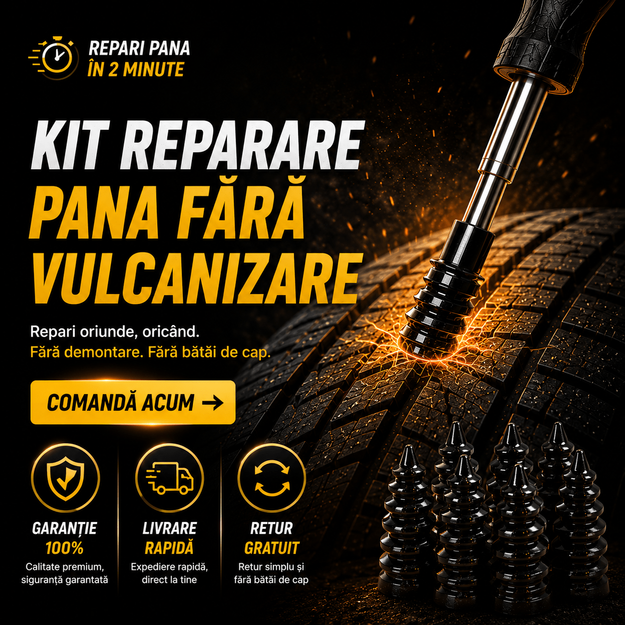 Kit de urgență reparare panăMain StoreMain StoreWYW-017Kit de urgență reparare pană