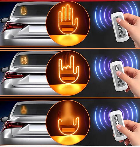 Semn LED Auto cu TelecomandaMain StoreMain StoreSemn LED Auto cu Telecomanda